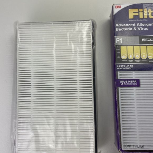 Filtrete F1 Advanced Allergen HEPA Room Air Purifier Filter - Picture 3 of 5
